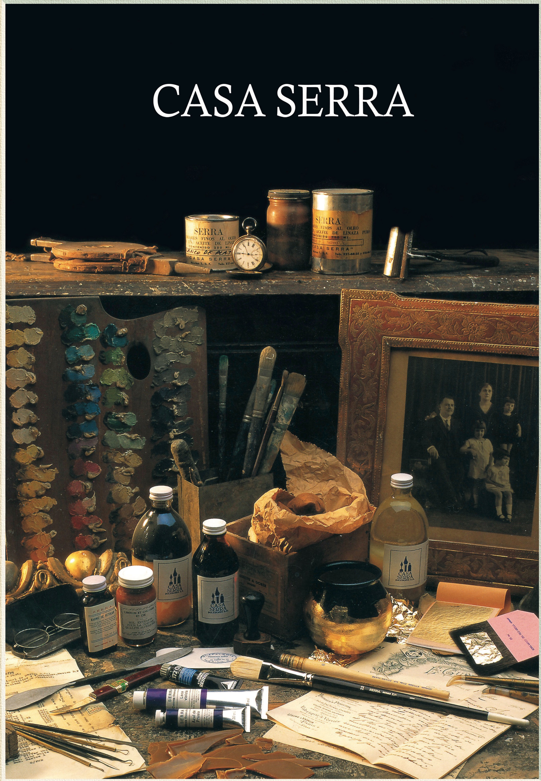 Cartel 90 años Casa Serra